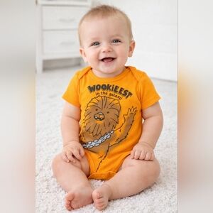 Star Wars Orange Wookiee Bodysuit